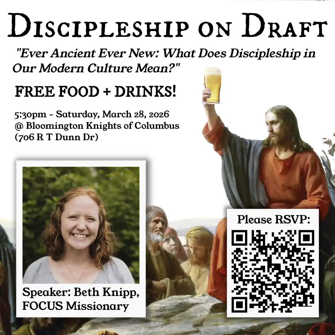 Discipleship on Draft - <p>Please RSVP: <a href="https://forms.gle/aayf7pQZNE8LPT856">https://forms.gle/aayf7pQZNE8LPT856</a></p>