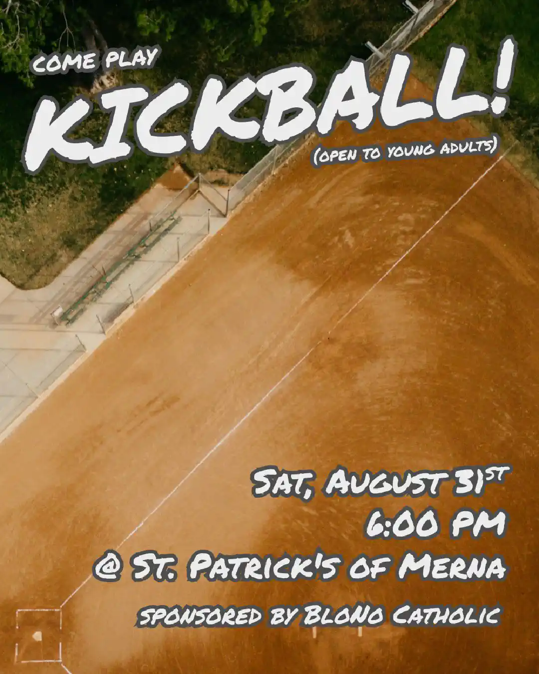 Kickball - <p>Come play kickball! Simple as.</p>